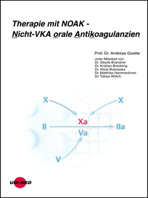 cover image of Therapie mit NOAK – Nicht-VKA orale Antikoagulanzien